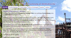 Desktop Screenshot of ferienwohnungamweltkulturerbe.de